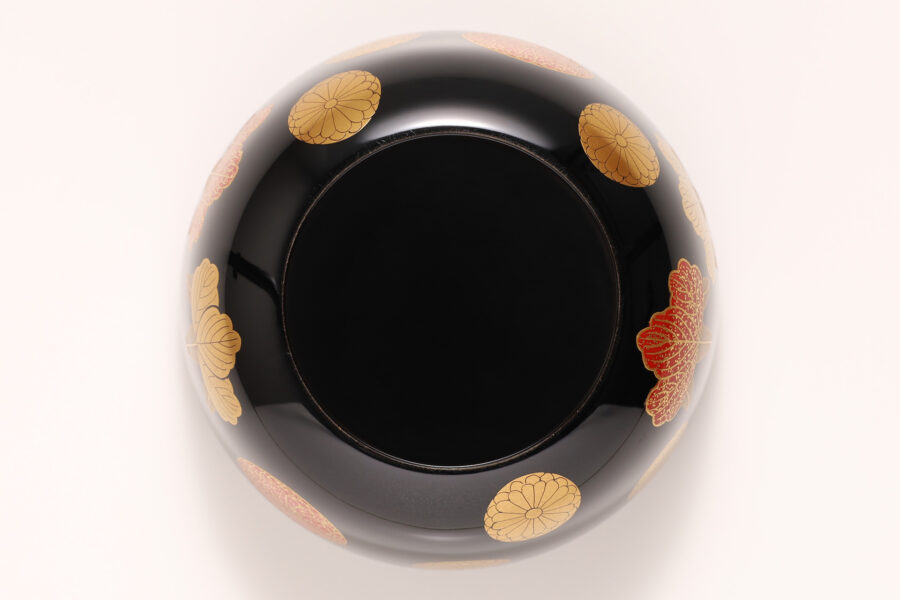 高台寺蒔絵平棗（5代 川端近左 / 鵬雲斎宗室 書付）-5