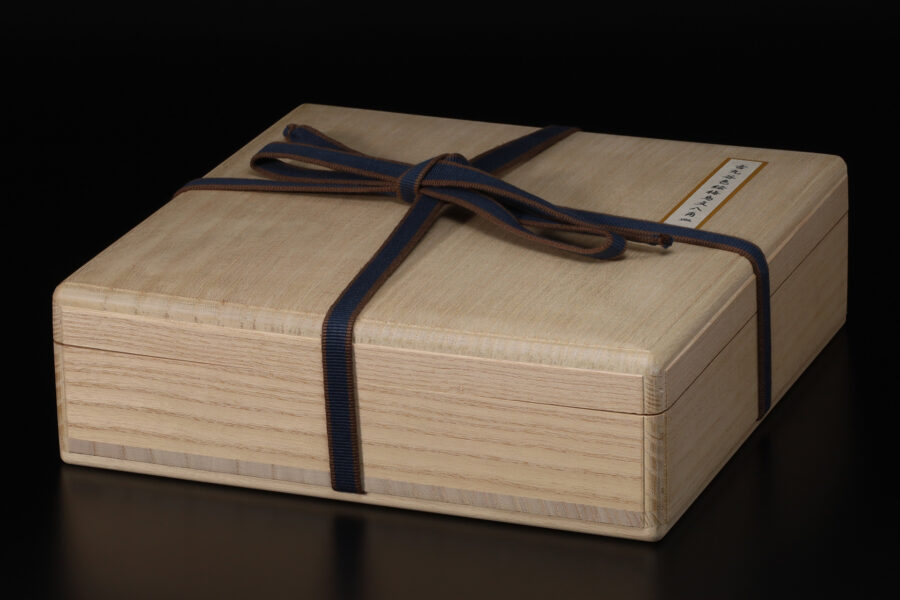 古九谷色絵梅鶯文八角皿(江戸時代)-8