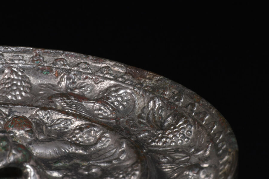 海獣葡萄鏡（唐時代）-5