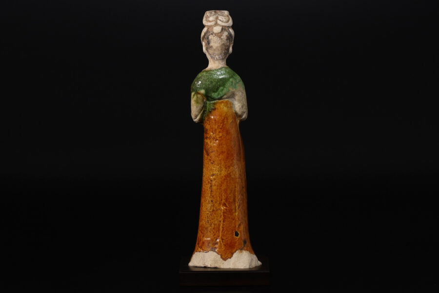 唐三彩美人俑（唐時代）-2