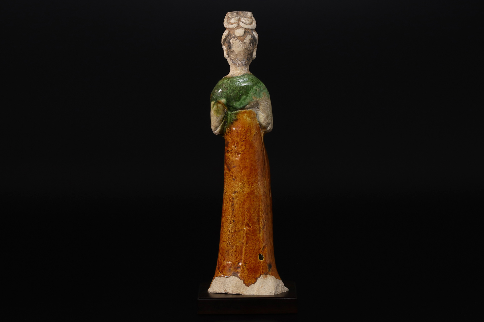 唐三彩美人俑（唐時代）-2