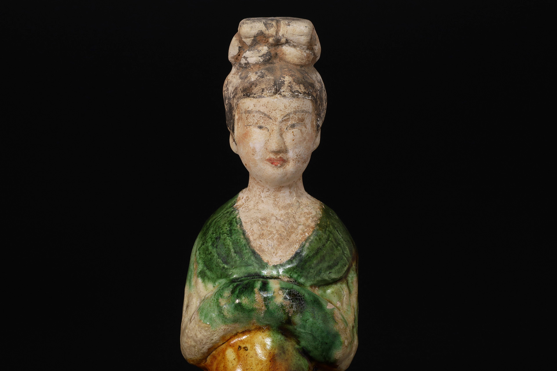 唐三彩美人俑（唐時代）-3