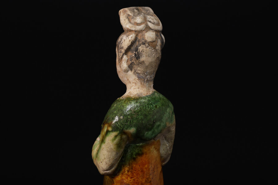 唐三彩美人俑（唐時代）-5