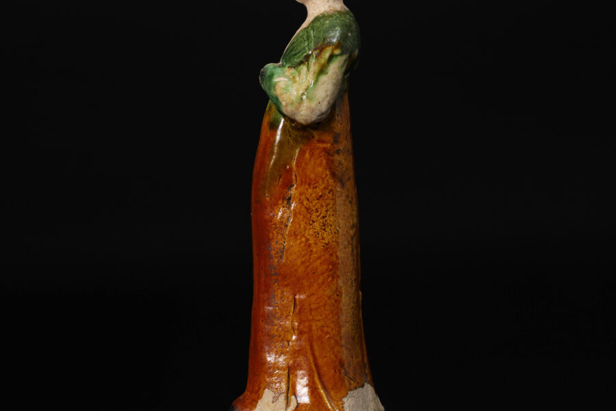 唐三彩美人俑（唐時代）-6