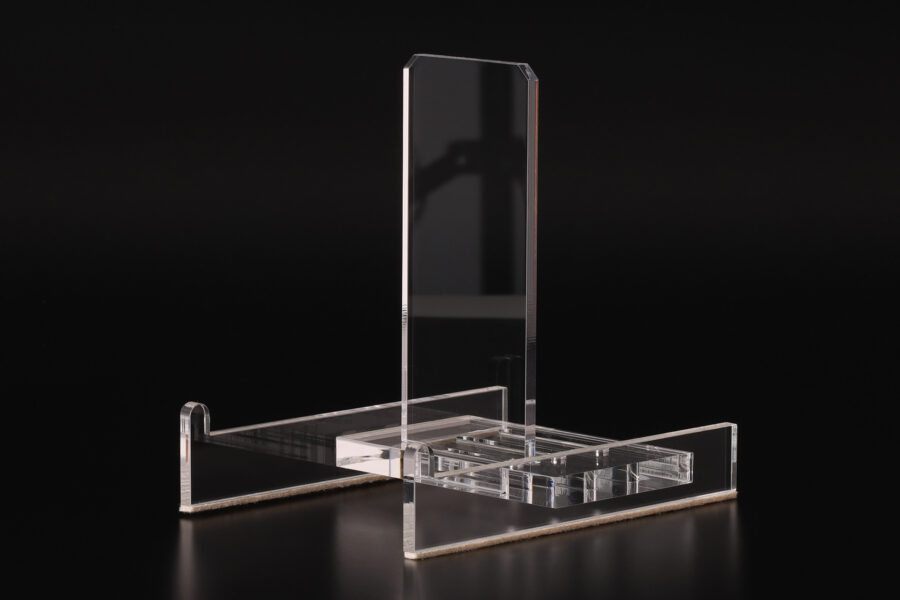 アクリル皿立て（七寸皿用）