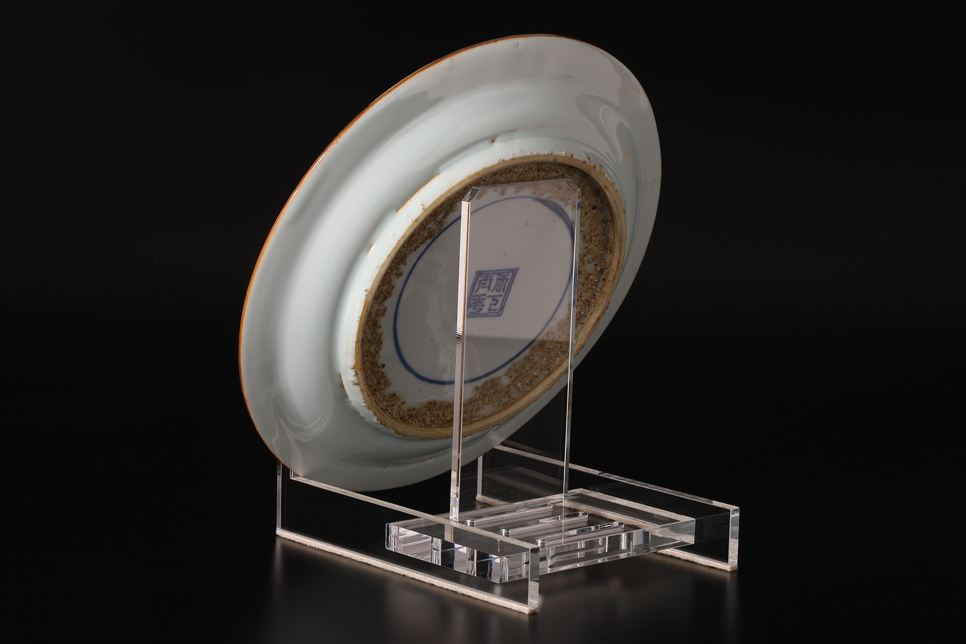 アクリル皿立て（七寸皿用）-5