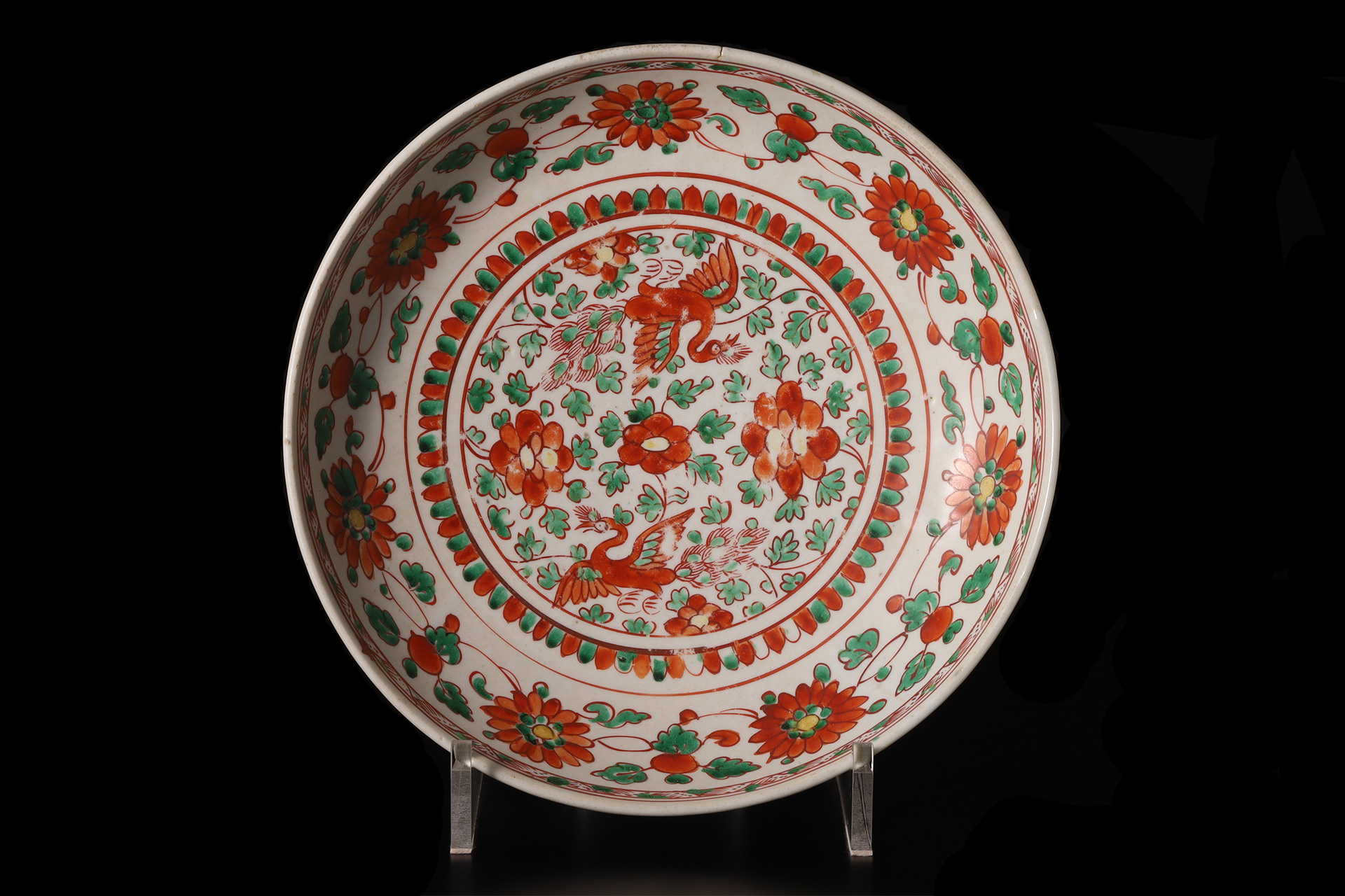 アクリル皿立て（大皿用）-3