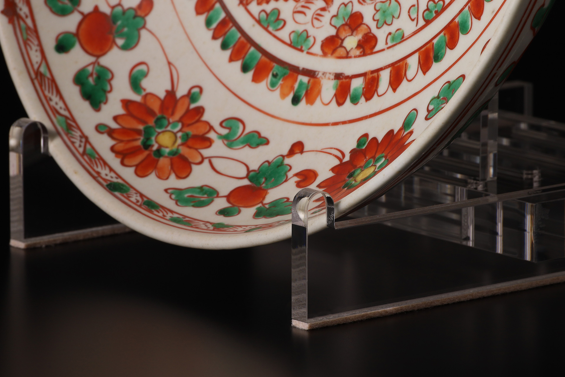 アクリル皿立て（大皿用）-4