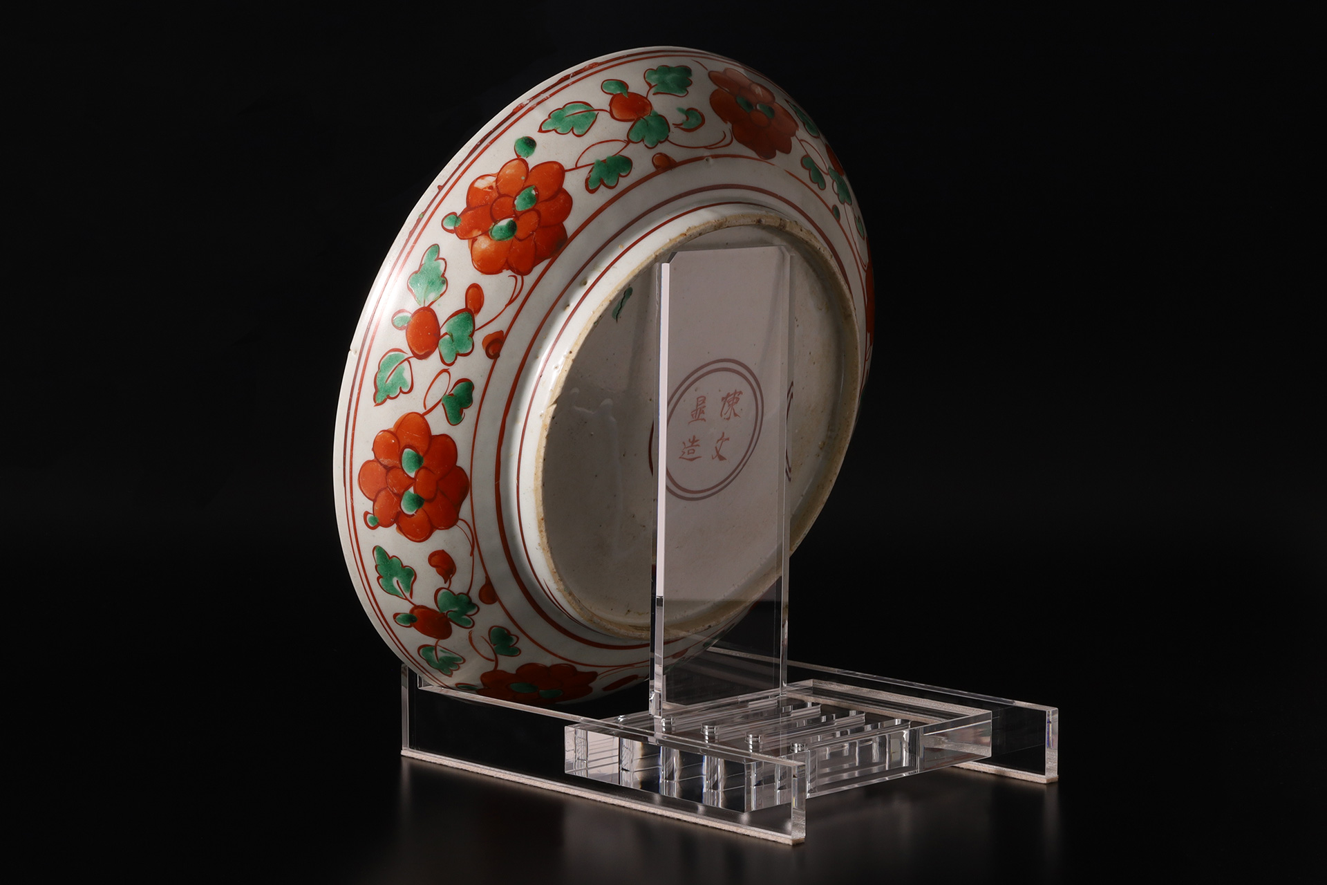 アクリル皿立て（大皿用）-5