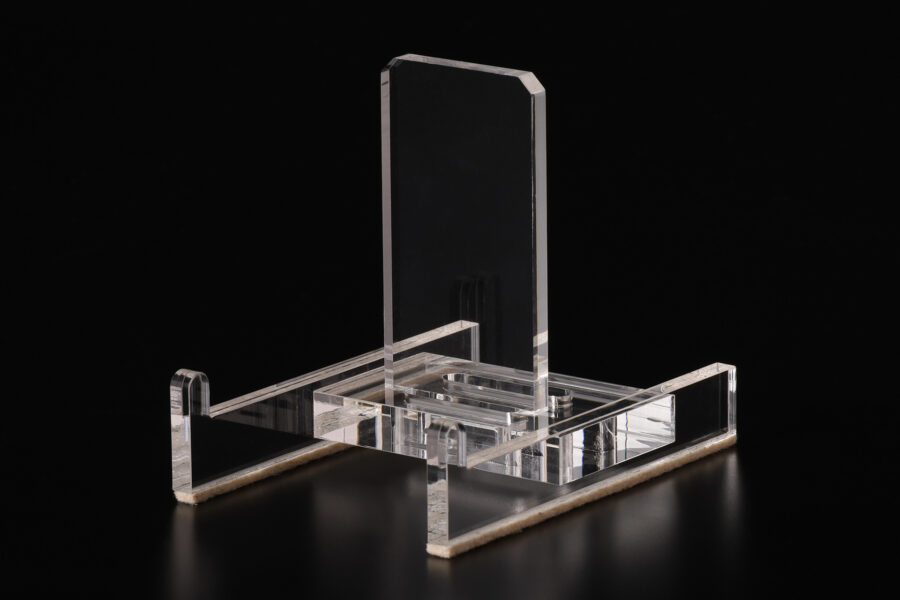 アクリル皿立て（小皿用）