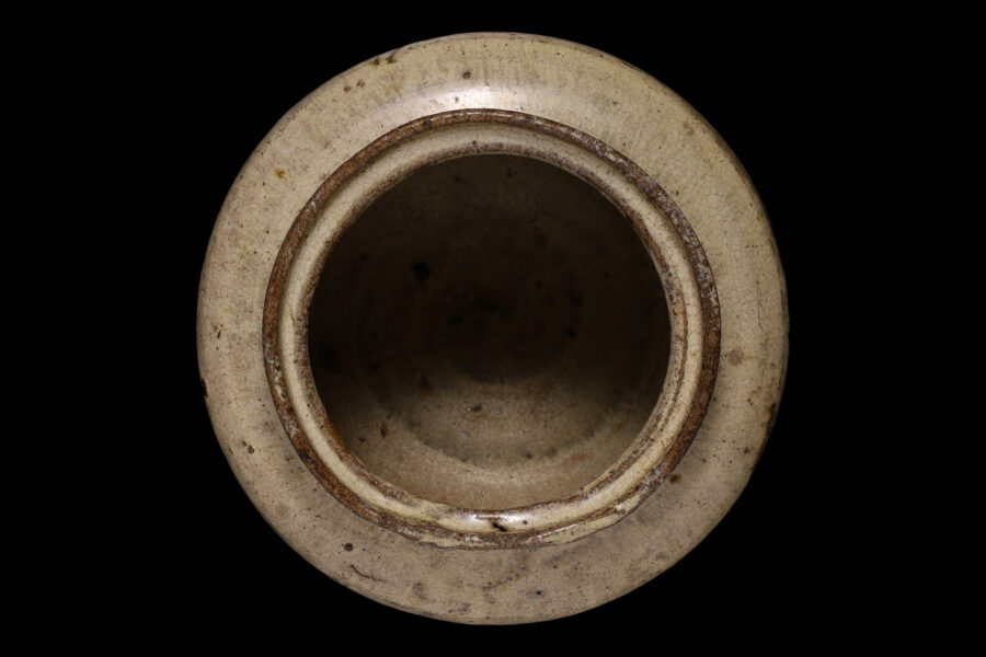 古高取斑釉壺（江戸時代 / 内ヶ磯窯）-6