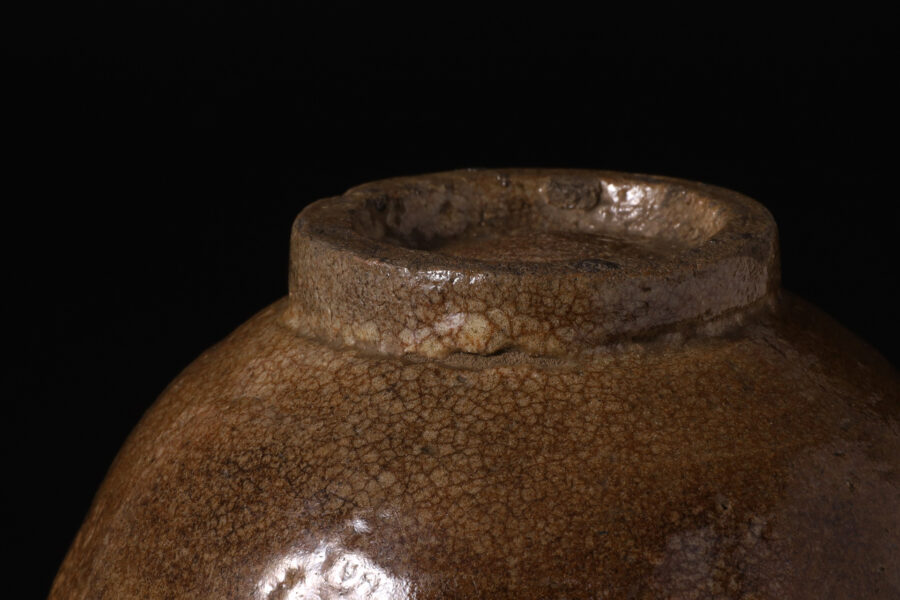 三島唐津茶碗（江戸時代）-9