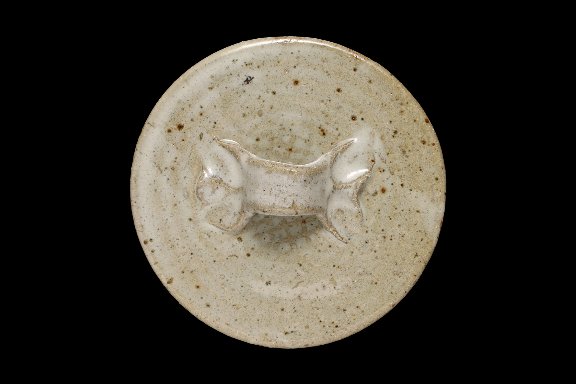 朝鮮唐津水指（中里無庵）-11