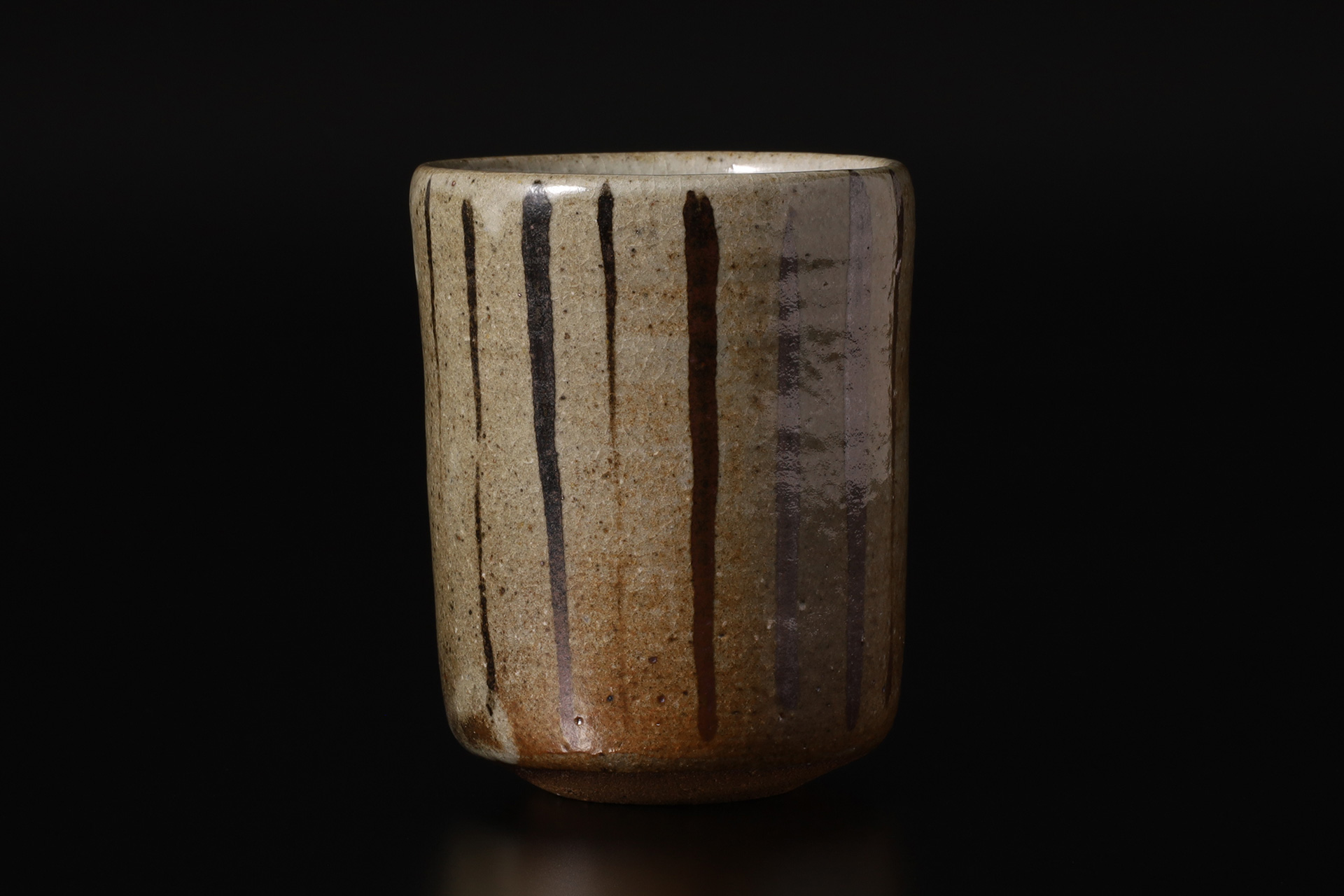 絵唐津湯呑茶碗（五客揃 / 西岡小十）-2