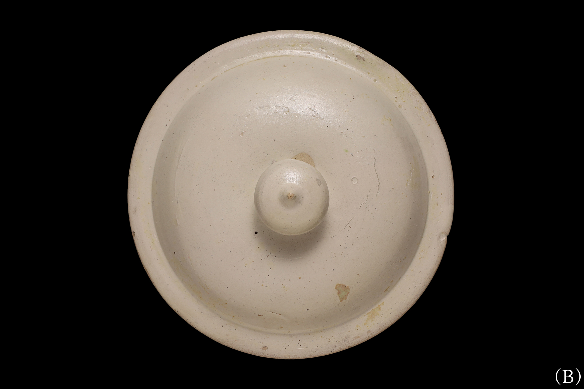 唐白磁万年壷（一対 / 唐時代 / 所載品）-19