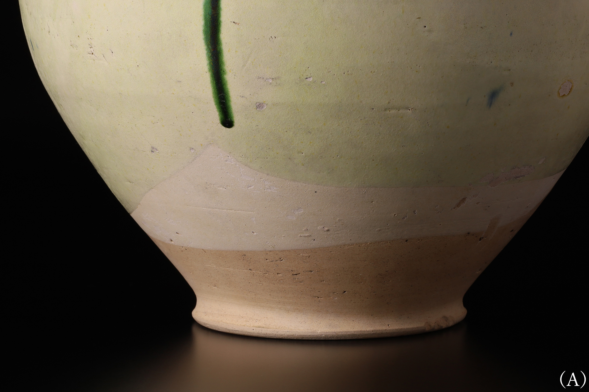 唐白磁万年壷（一対 / 唐時代 / 所載品）-8