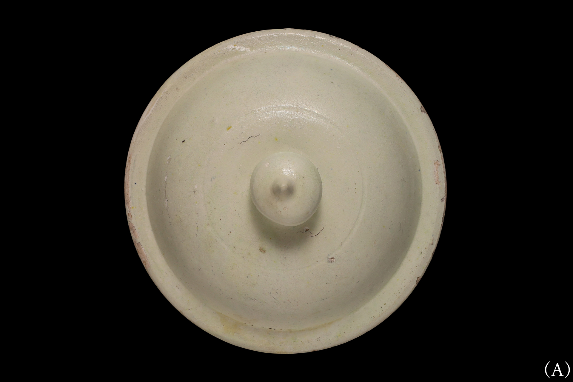 唐白磁万年壷（一対 / 唐時代 / 所載品）-9