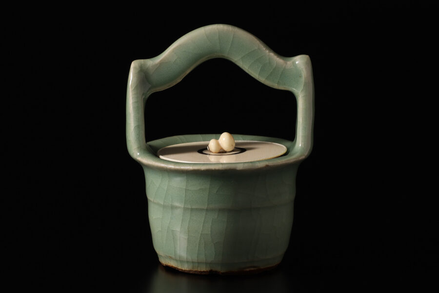 七官青磁手桶茶器（明時代）-2