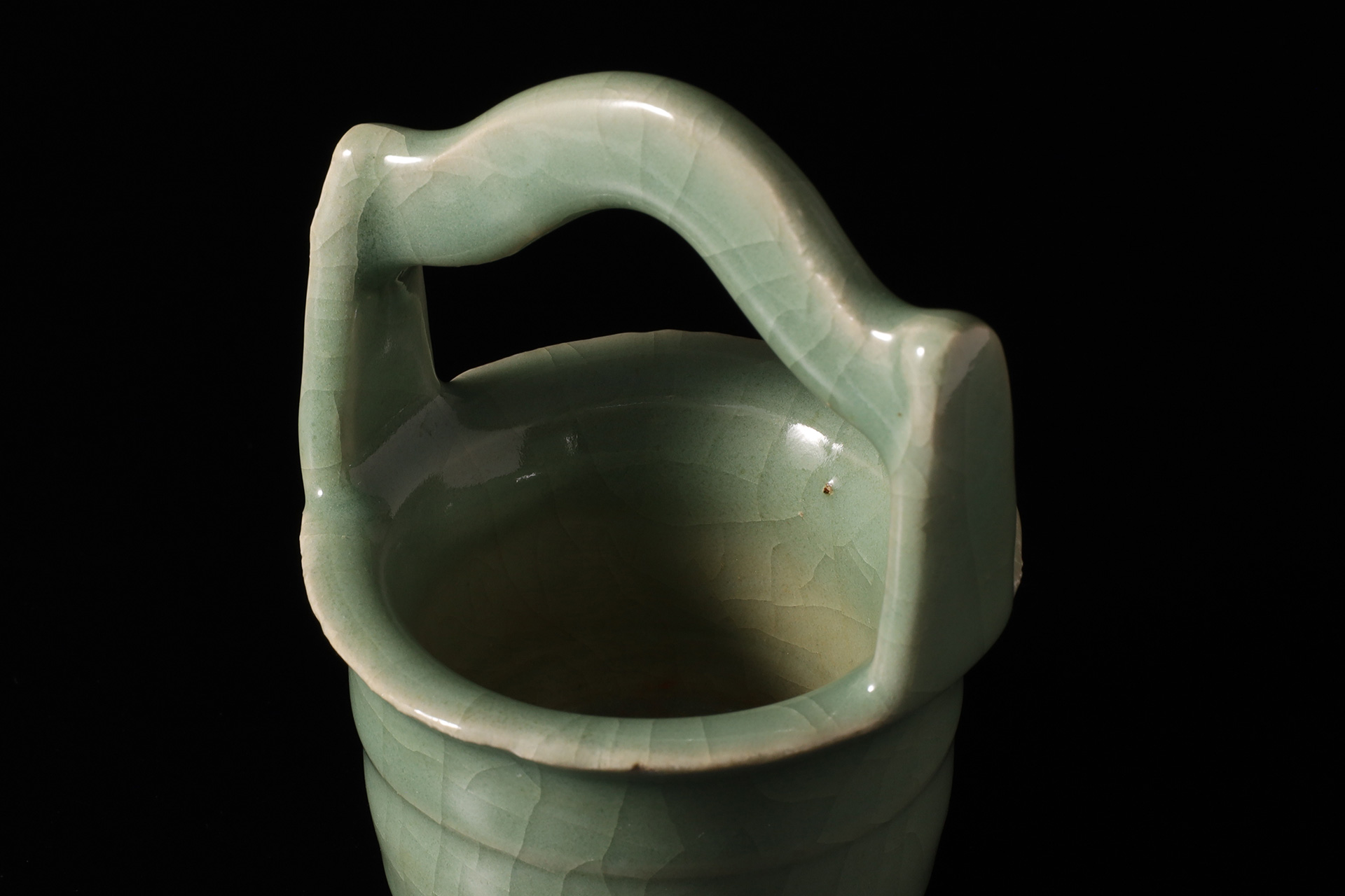 七官青磁手桶茶器（明時代）-4