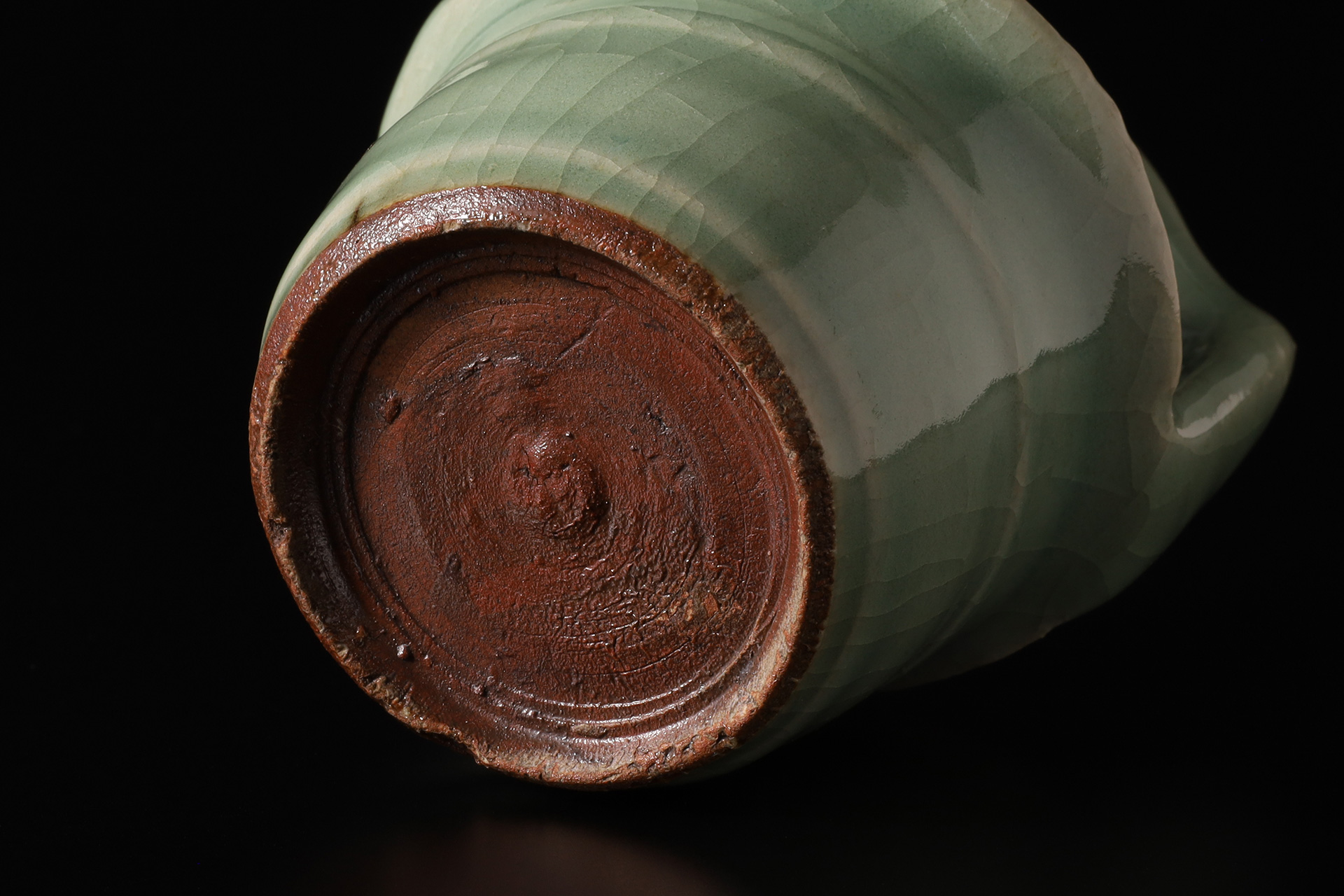 七官青磁手桶茶器（明時代）-9
